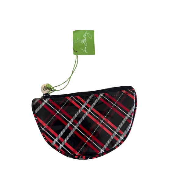 VERA BRADLEY Frill Plaid Pirouette Zip Coin Purse NEW NWT - Picture 4 of 5